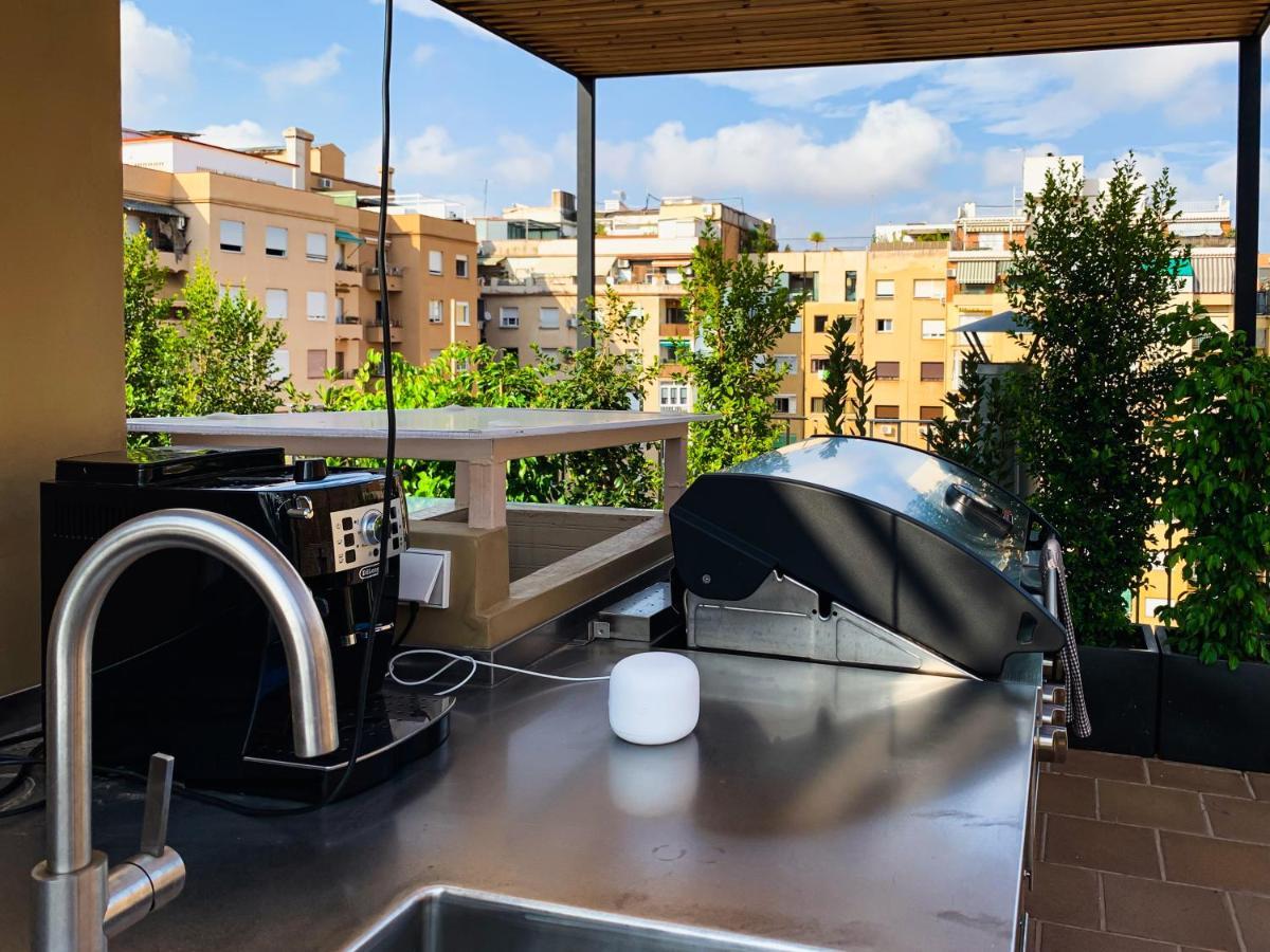 Incredible 2Br Penthouse With Urban Rooftop Garden 巴塞罗那 外观 照片